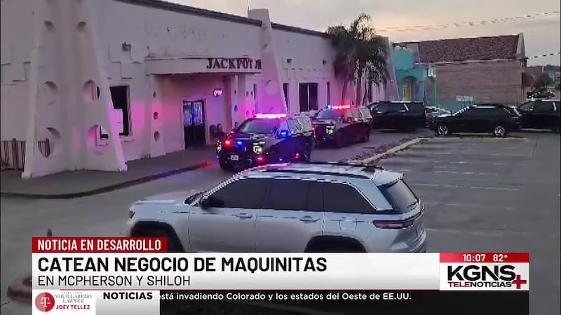 Catean negocio de maquinitas al norte de Laredo