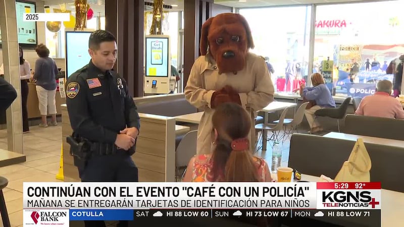 Invitan al evento “Café con un Policía” en Laredo
