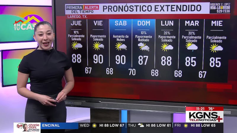 ¿Cómo estará el tiempo este miércoles en Laredo? Consulta el pronóstico