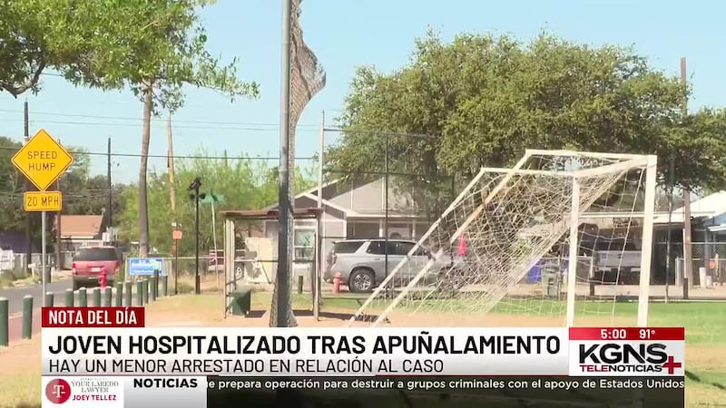 Joven hospitalizado tras caso de apuñalamiento al oeste de Laredo