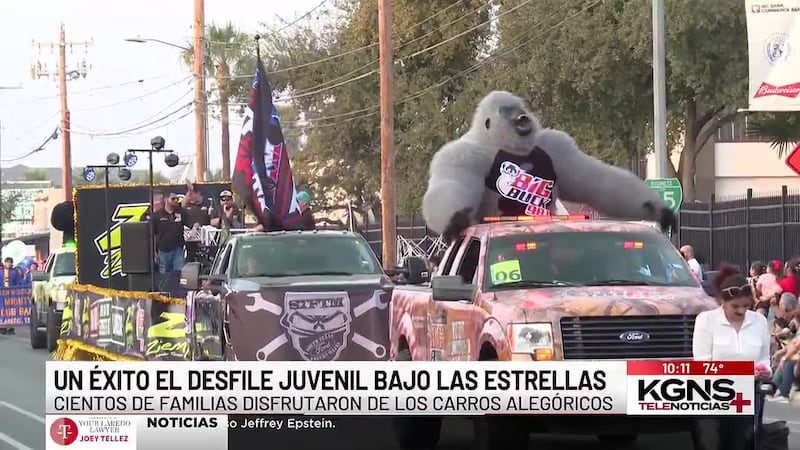 Disfrutan Laredenses del Youth Parade Under the Stars