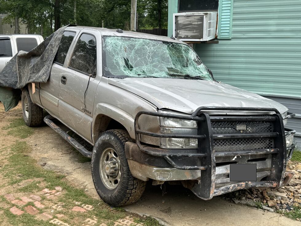 Moffett man killed when pickup careens off roadway, drives through his home