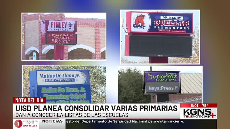 UISD planea consolidar varias primarias debido a la falta de estudiantes