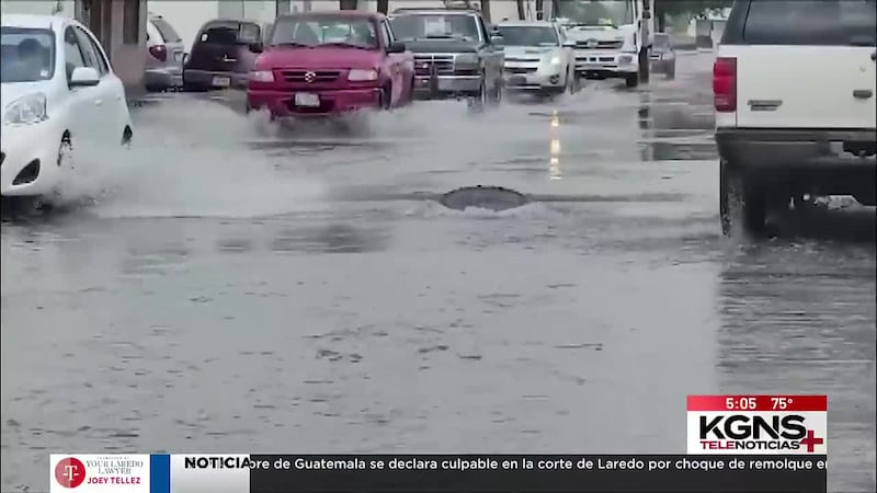Autoridades alertan sobre el pronóstico de lluvia en Nuevo Laredo