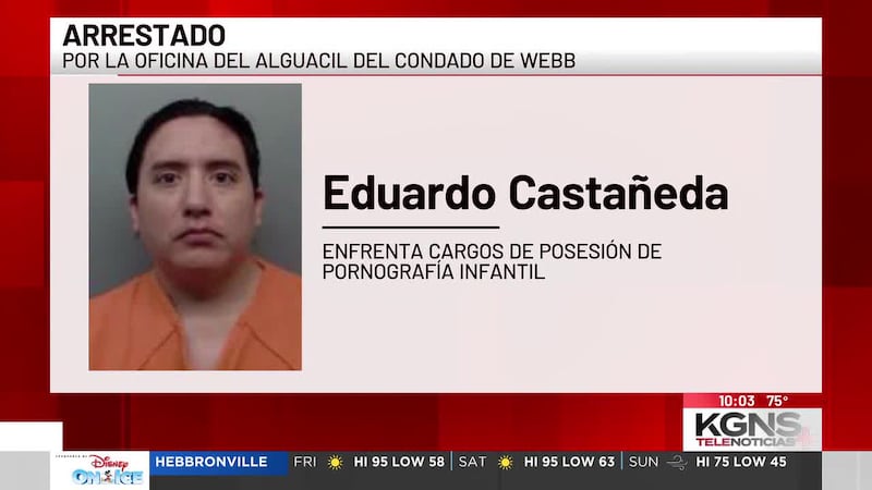 Arrestan a hombre por posesión de pornografía infantil