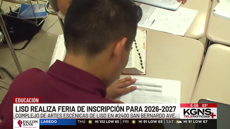 LISD realiza feria de inscripción para 2026-2027