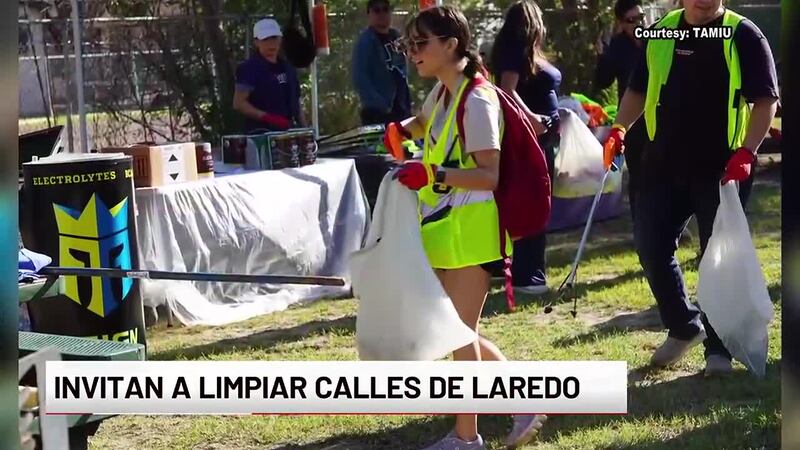 Invitan a limpiar las calles de Laredo