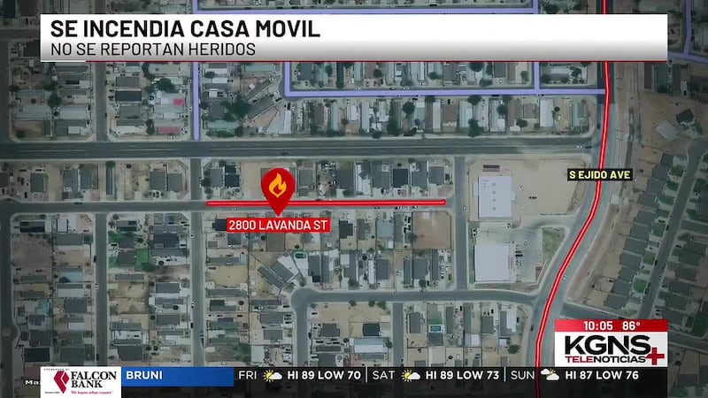 Investigan incendio en vivienda al sur de Laredo