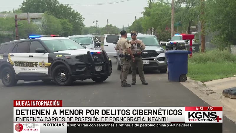 Detienen a menor por presuntos delitos cibernéticos tras cateo al sur de Laredo