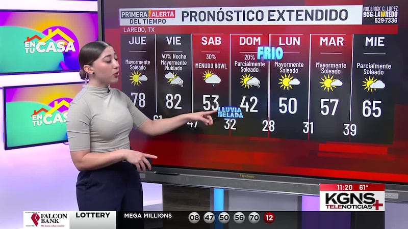 Días fríos en Laredo