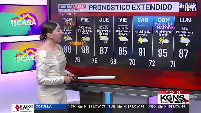Inicio de semana nublado