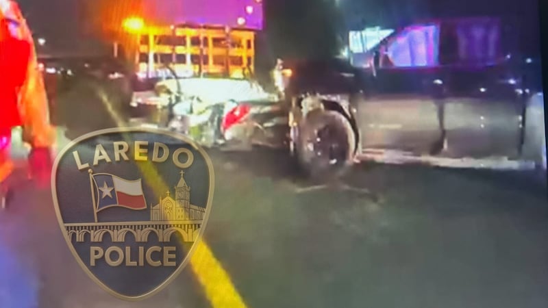Truck crashes into construction vehicle on I-35 near Exit 3A