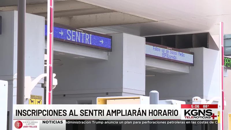 Amplían horario de oficina de inscripciones al SENTRI