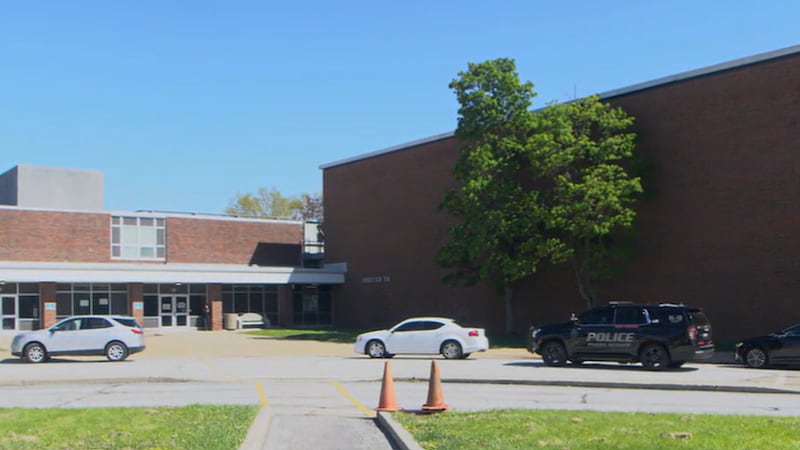 The death happened Monday afternoon at Valley Forge High School in Parma Heights.