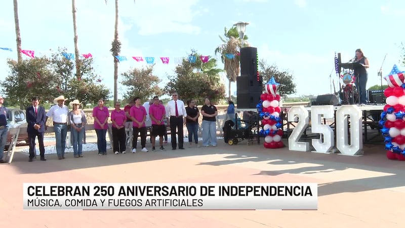 Laredo celebra el 250 aniversario de la Independencia de Estados Unidos en El Portal Plaza