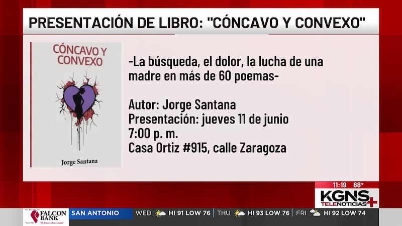 Jorge Santana invita a la presentación de su libro “Cóncavo y Convexo”