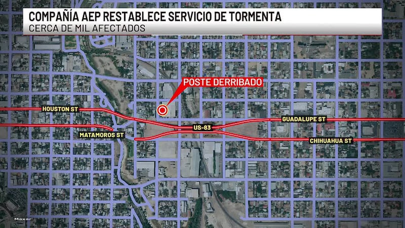 AEP reporta reparaciones tras tormentas