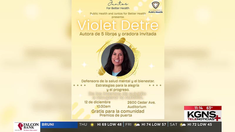 Invitan a conferencia de Salud Mental en Laredo