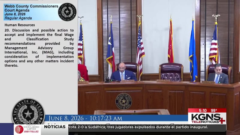 Condado de Webb aprueba estudio salarial