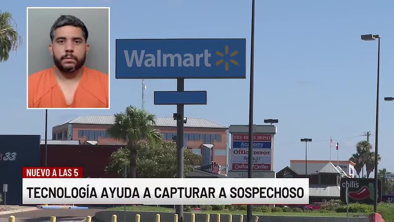 Arrestan a sospechoso de robo a mano armada en estacionamiento en Laredo