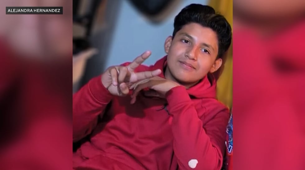 Oscar Omar Hernández, de 13 años, fue presuntamente asesinado y violado por su entrenador de...