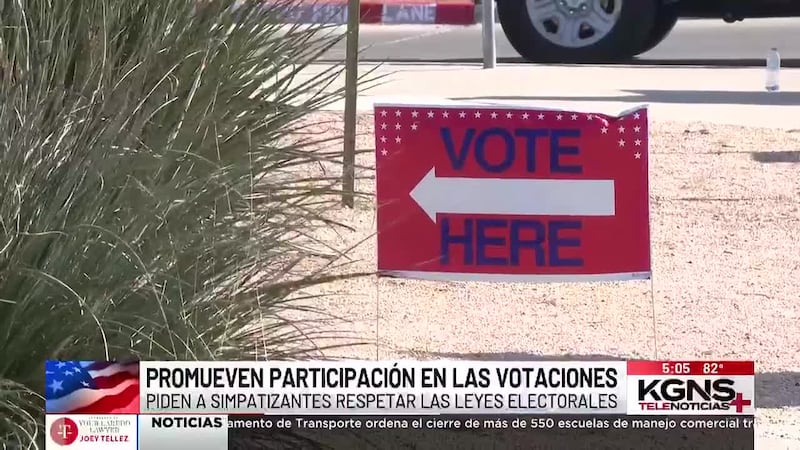 Promueven participación en las votaciones en Condado de Webb