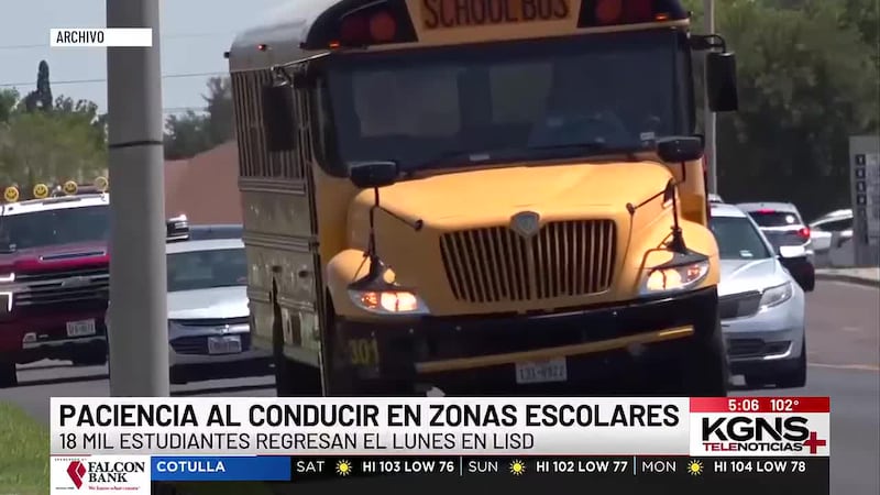 LISD pide paciencia a conductores al transitar en zonas escolares