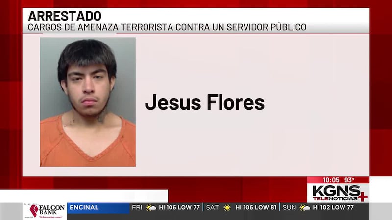Arrestan a hombre por presuntamente amenazar a agente de la Patrulla Fronteriza en Laredo