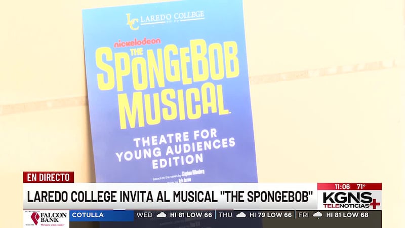 Laredo College invita al musical “The SpongeBob”