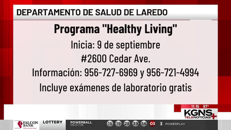 Invitan a la comunidad de Laredo a unirse al programa “Healthy Living”