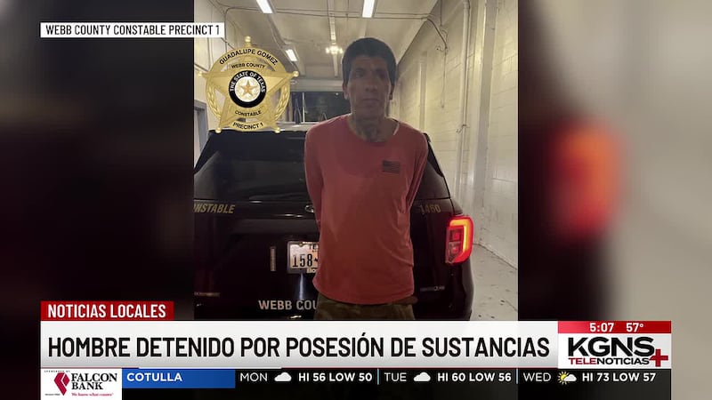 Hombre es detenido por posesión de sustancias ilícita