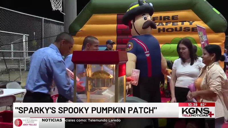 Laredenses disfrutan del Sparky's Spooky Pumpkin Patch