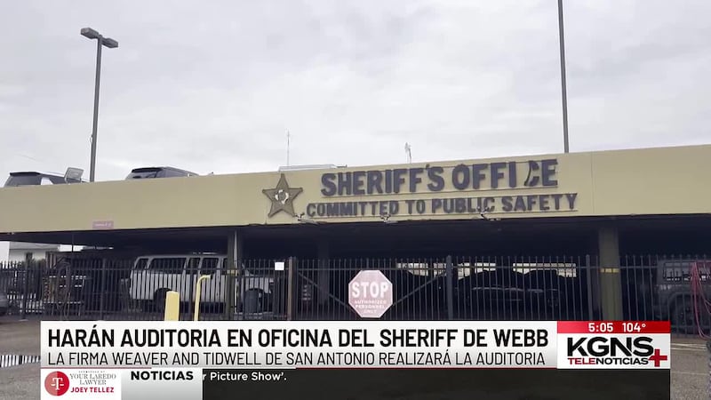 Contratan auditor forense para revisar cuentas de la Oficina del Sheriff del Condado de Webb