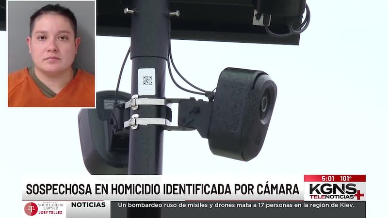 Arrestan a sospechosa de homicidio del 2022 con ayuda de cámara Flock en Laredo