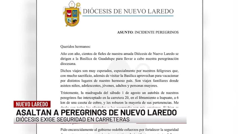 Asaltan en Guanajuato a peregrinos de Nuevo Laredo
