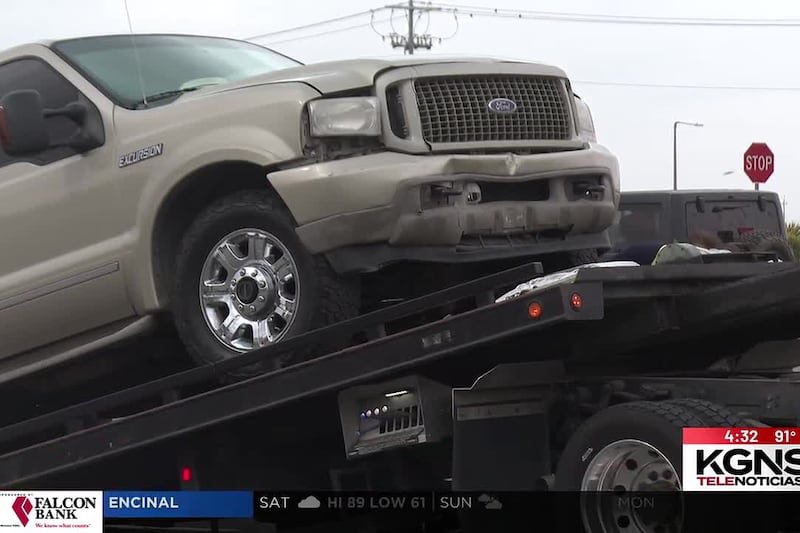 Accidente múltiple en Loop 20 provoca cierre de carril