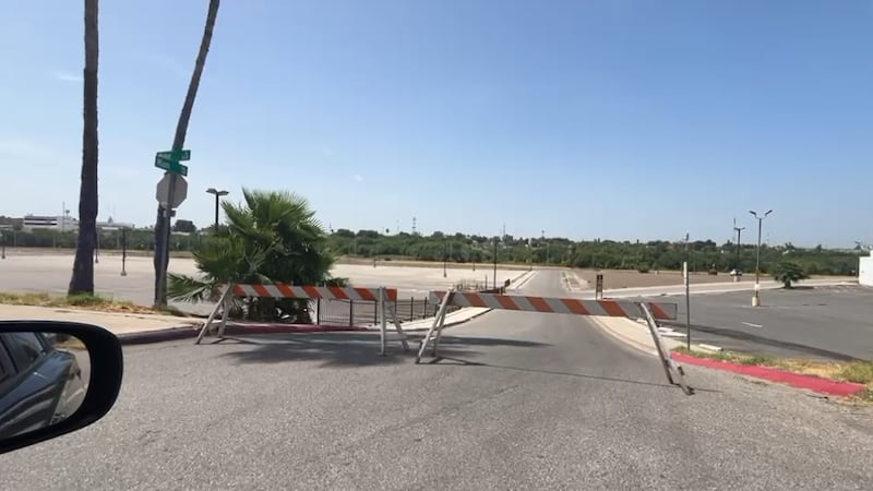 Cierran accesos a zonas cercanas al Río Bravo como medida de seguridad en Laredo