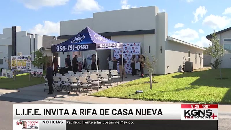 L.I.F.E. invita a rifa de casa nueva y amueblada