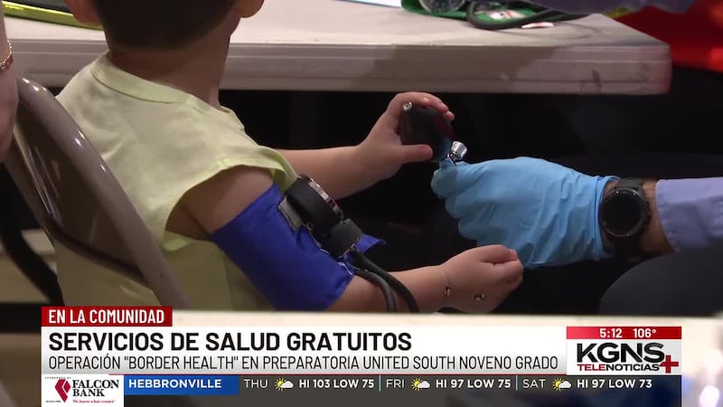 Realizan exámenes médicos gratis en Laredo durante operación Border Health