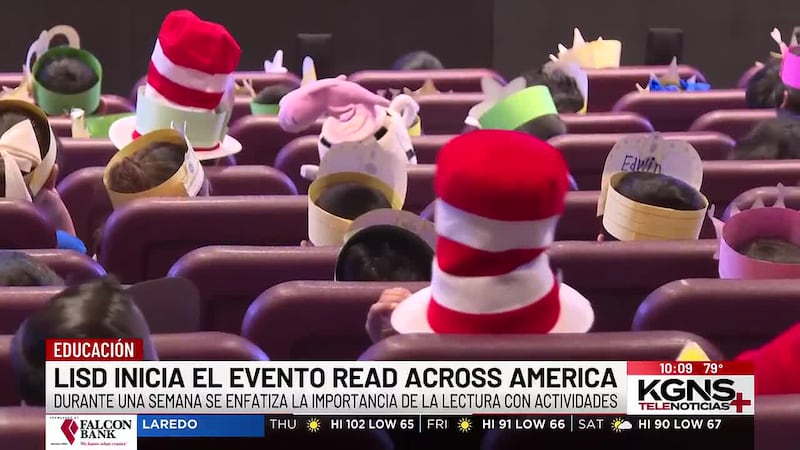 LISD inicia evento “Read Across America” para promover la lectura