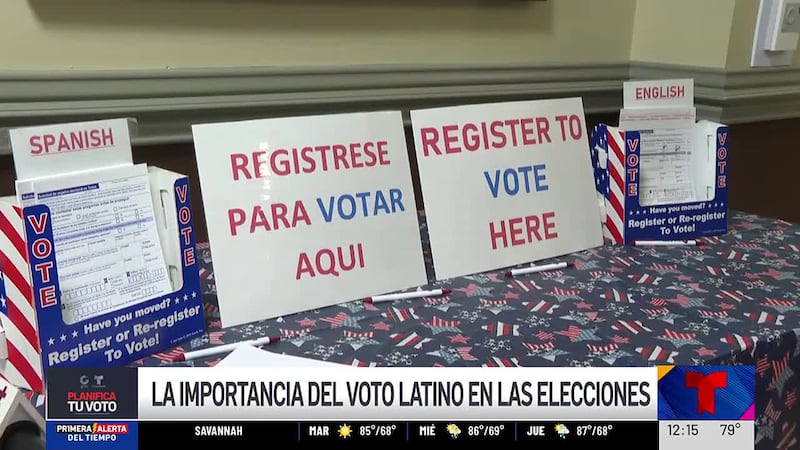 Organizaciones que promueven el voto destacan el incremento en el voto latino y que aún falta...