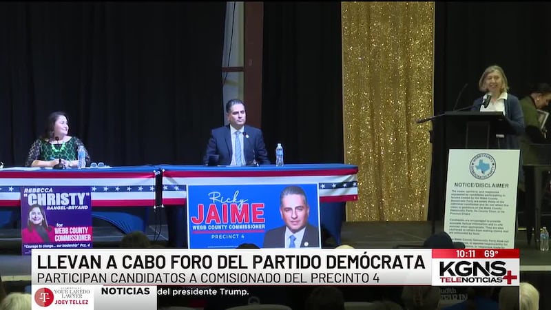 Realizan foro para candidatos a Comisionado del Precinto 4 del Condado de Webb
