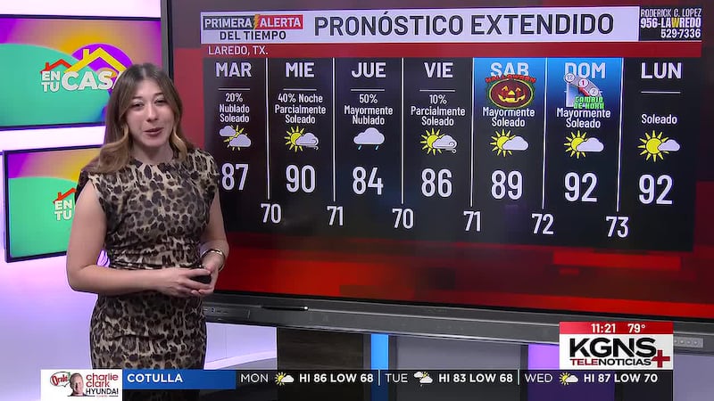 Temperaturas agradables para Laredo