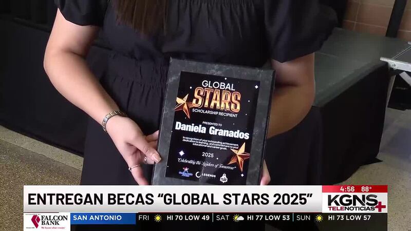 Entregan becas “Global Stars 2025” a estudiantes de Laredo