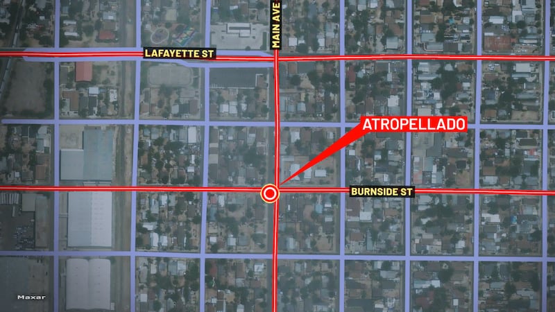 Hombre atropellado al oeste de Laredo