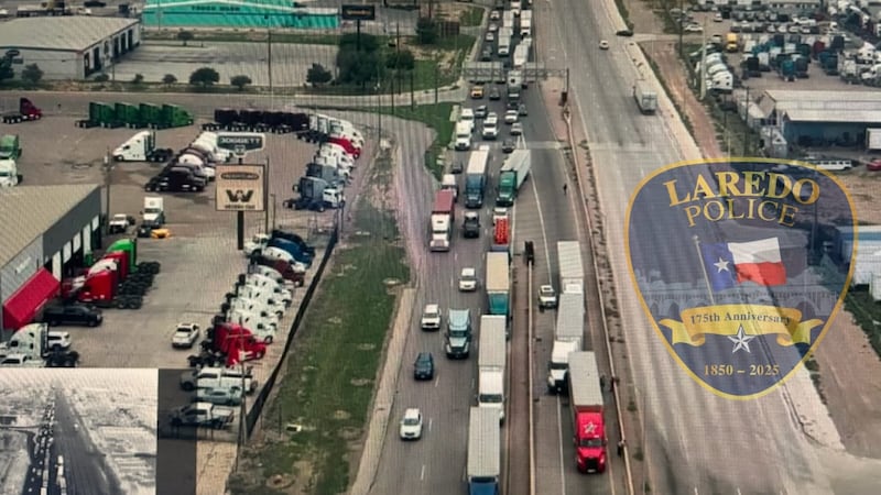 3 tractor-trailers crash near FM 1472 in Laredo