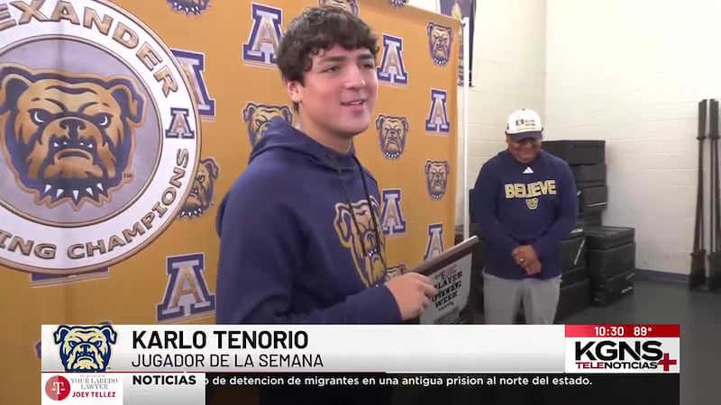 Karlo Tenorio es el Jugador de la Semana