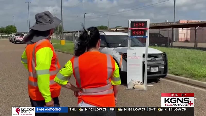 TXDOT advierte sobre altas temperaturas en los autos