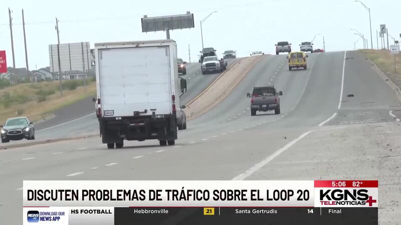 Discuten problemas de tráfico sobre el Loop 20