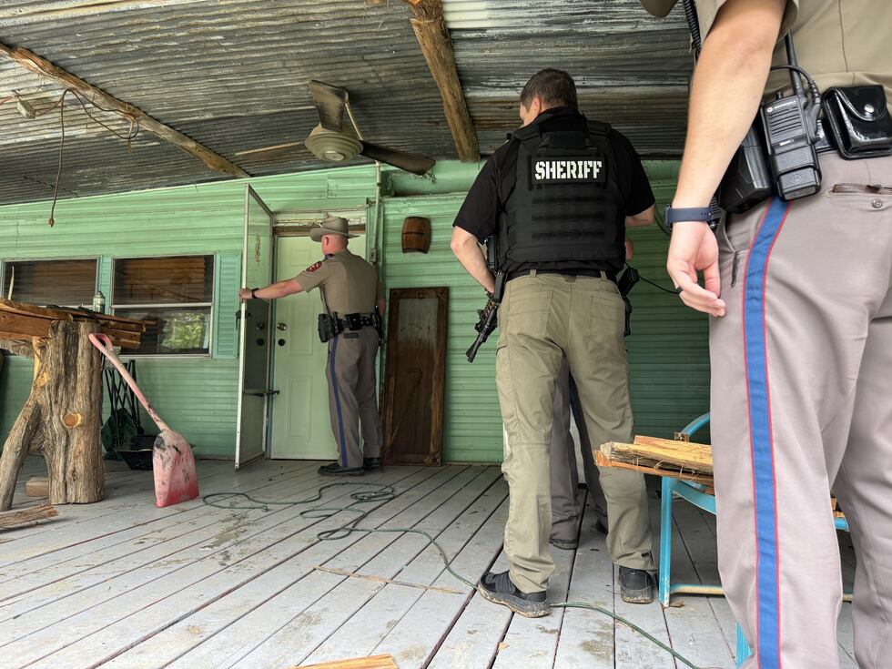 Moffett man killed when pickup careens off roadway, drives through his home